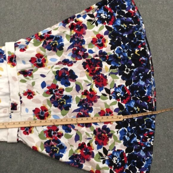 Lane Bryant Women’s Sz 16 Colorful Floral Linen Summer Dress - Picture 15 of 16